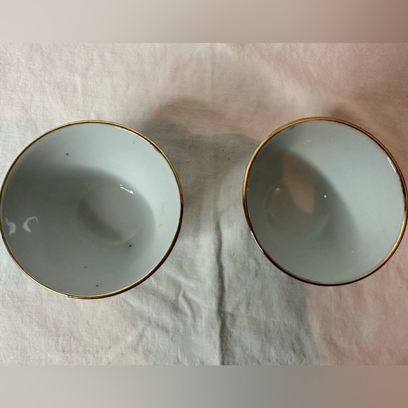 Vintage Chinese Jingdezhen porcelain phoenix dragon tea bowl - Picture 4 of 8